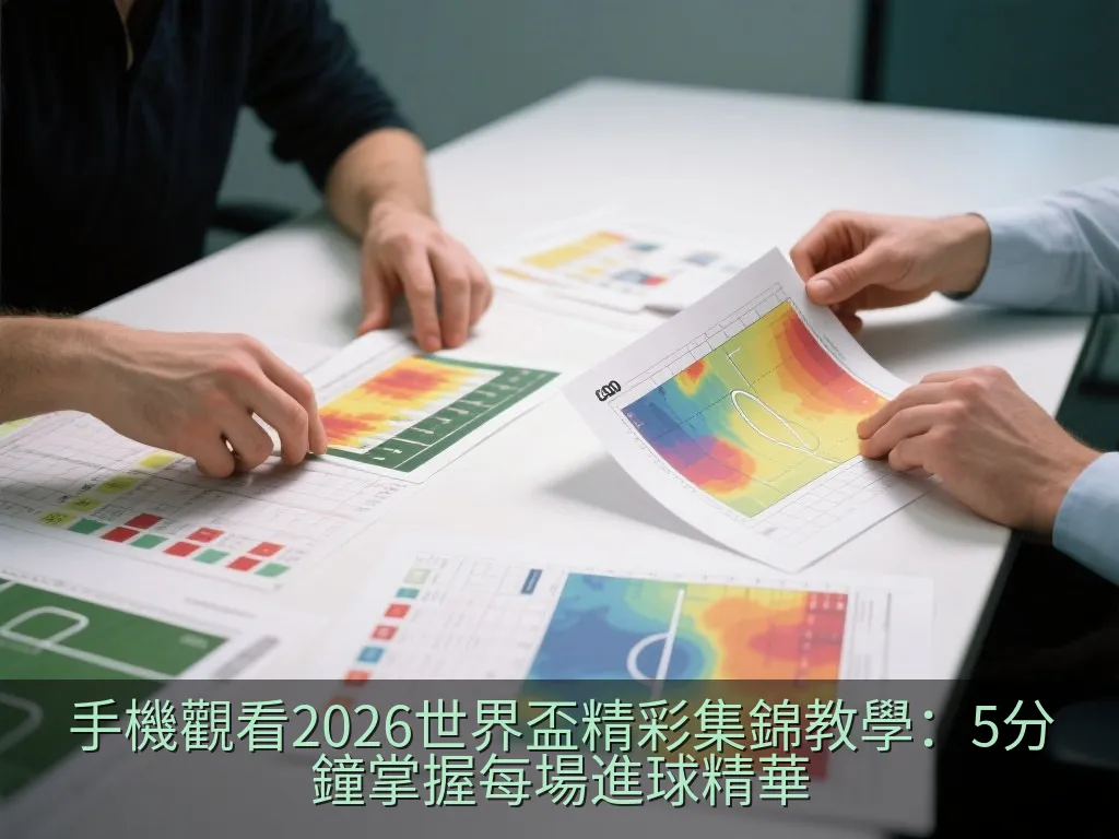 球迷在通勤時用手機看球賽數據與精彩片段